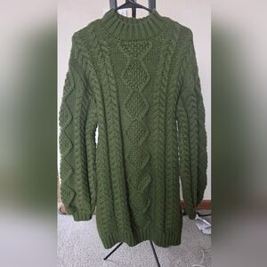 Forever 21 Forest Green Knit Top